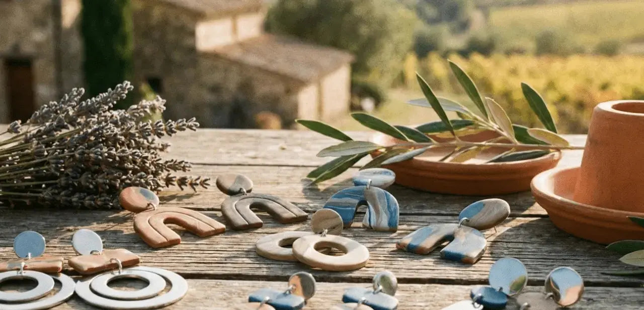 Nature & Design mis à l’honneur : Bijoux artisanaux en argile polymère & acier inoxydable - Nature et design