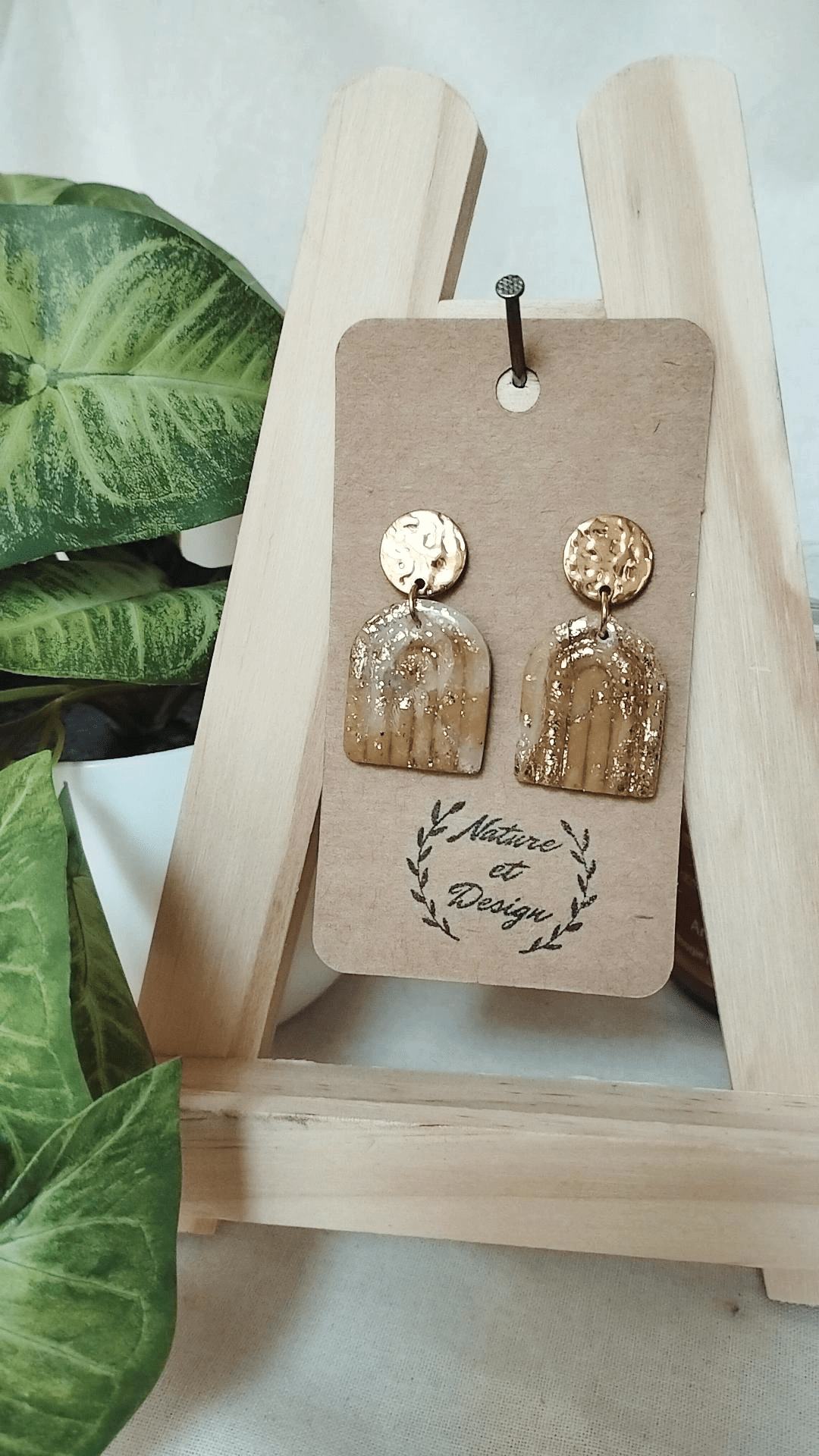 boucles_d_oreilles argile_polymere acier_inoxydable bijoux bijoux_artisanaux france french_jewelry bijoux_en_argile_polymere cadeau créateur noel gift