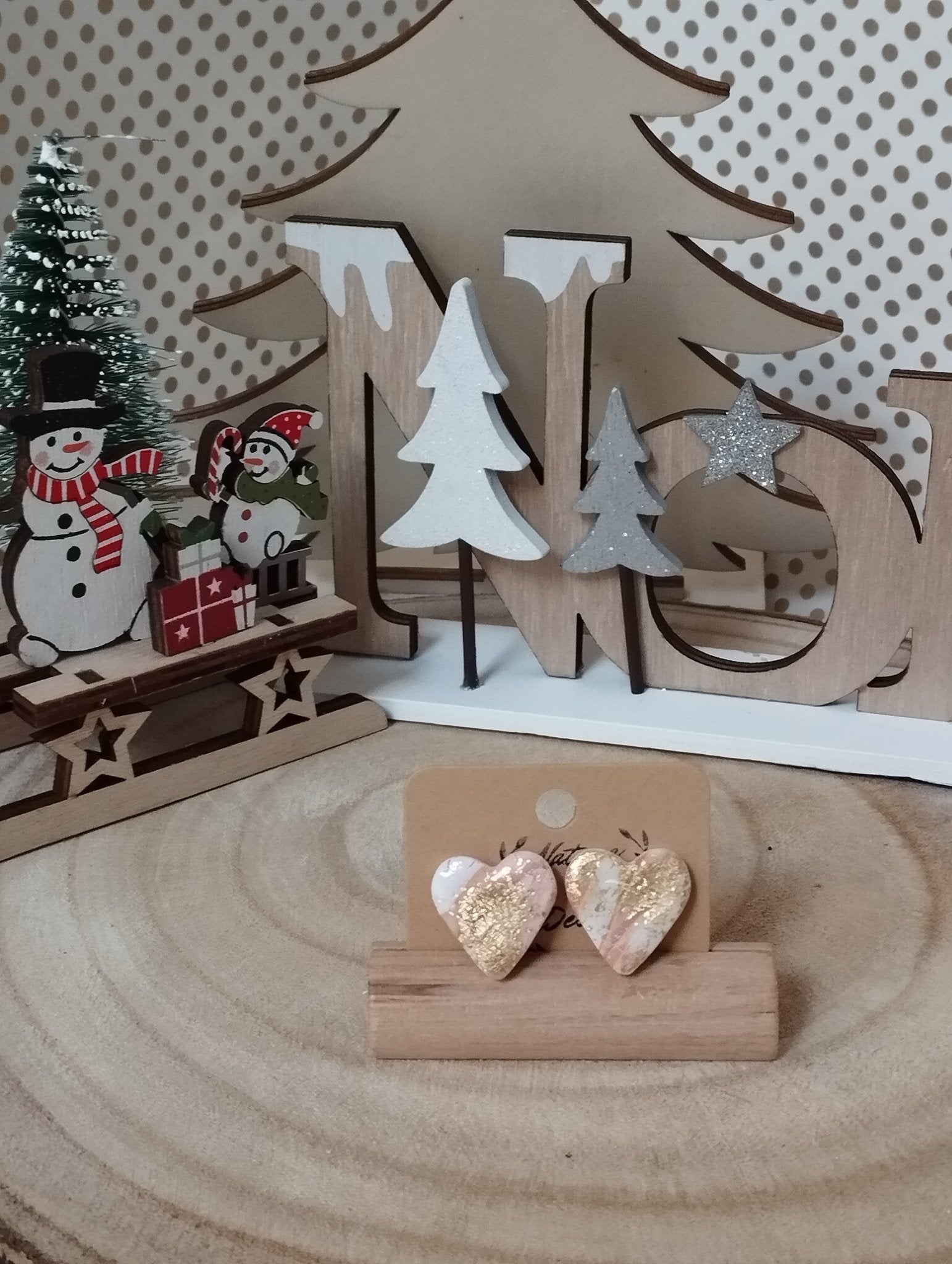 boucles_d_oreilles argile_polymere acier_inoxydable bijoux bijoux_artisanaux france french_jewelry bijoux_en_argile_polymere cadeau créateur noel gift