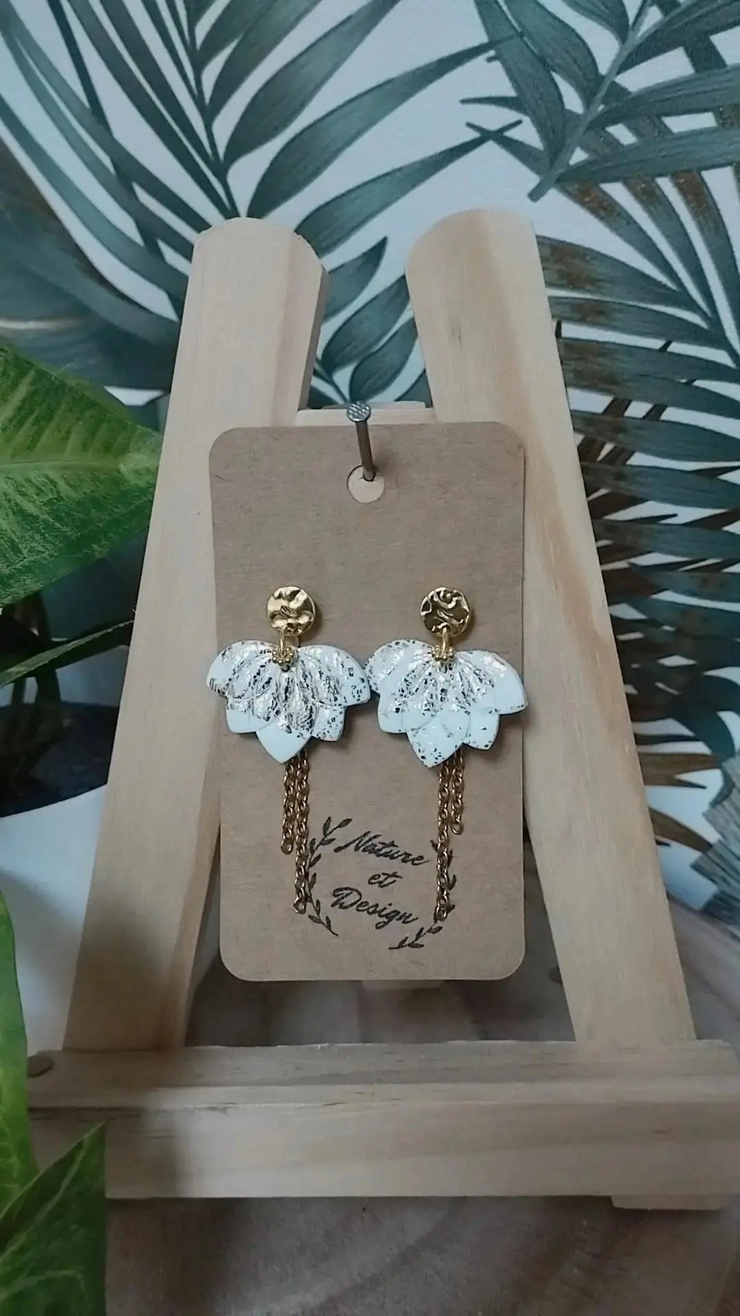 boucles_d_oreilles argile_polymere acier_inoxydable bijoux bijoux_artisanaux france french_jewelry bijoux_en_argile_polymere cadeau créateur noel gift