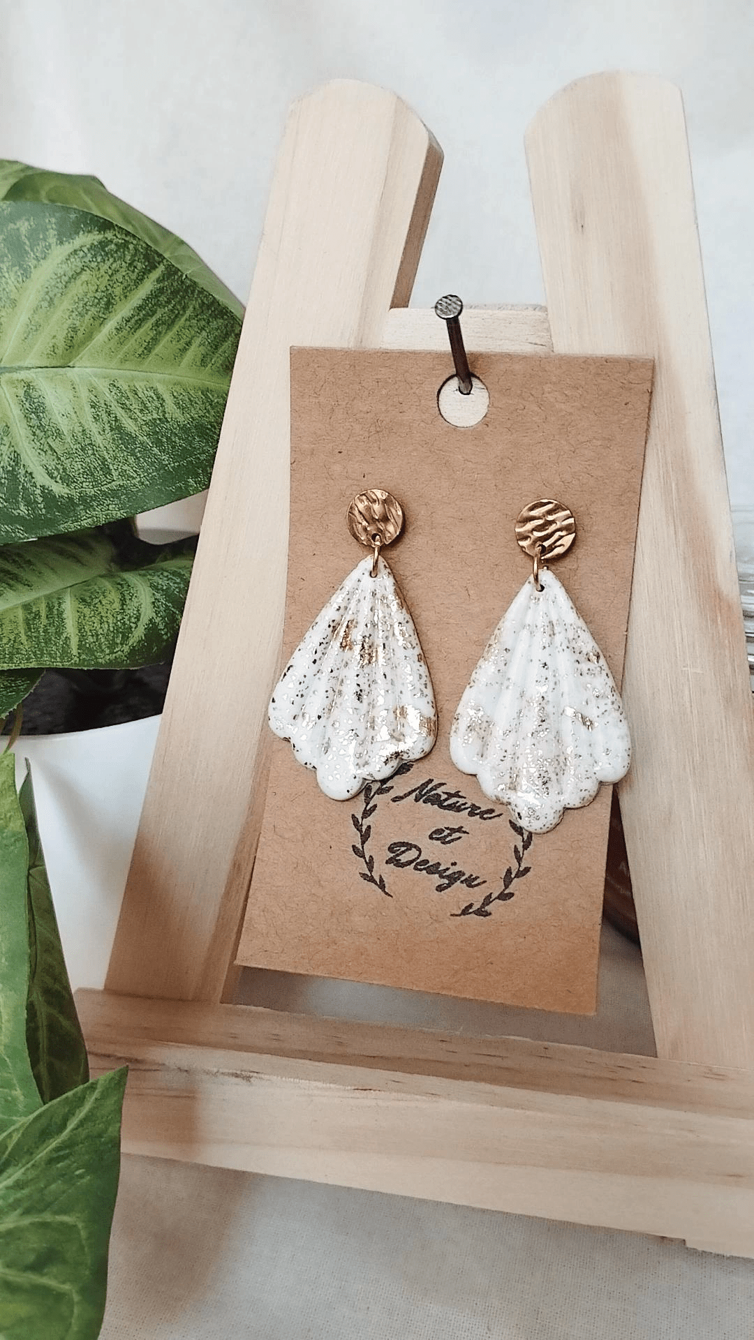 boucles_d_oreilles argile_polymere acier_inoxydable bijoux bijoux_artisanaux france french_jewelry bijoux_en_argile_polymere cadeau créateur noel gift