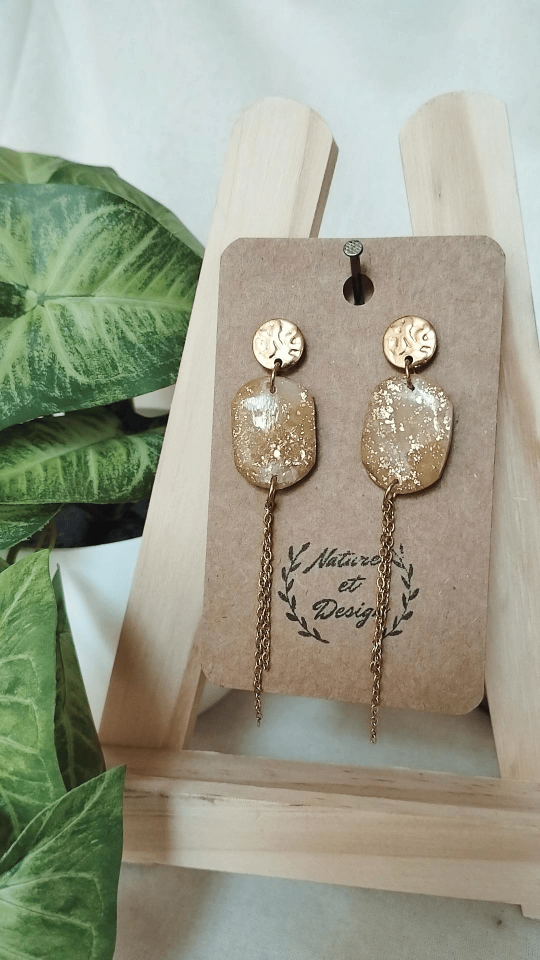 boucles_d_oreilles argile_polymere acier_inoxydable bijoux bijoux_artisanaux france french_jewelry bijoux_en_argile_polymere cadeau créateur noel gift