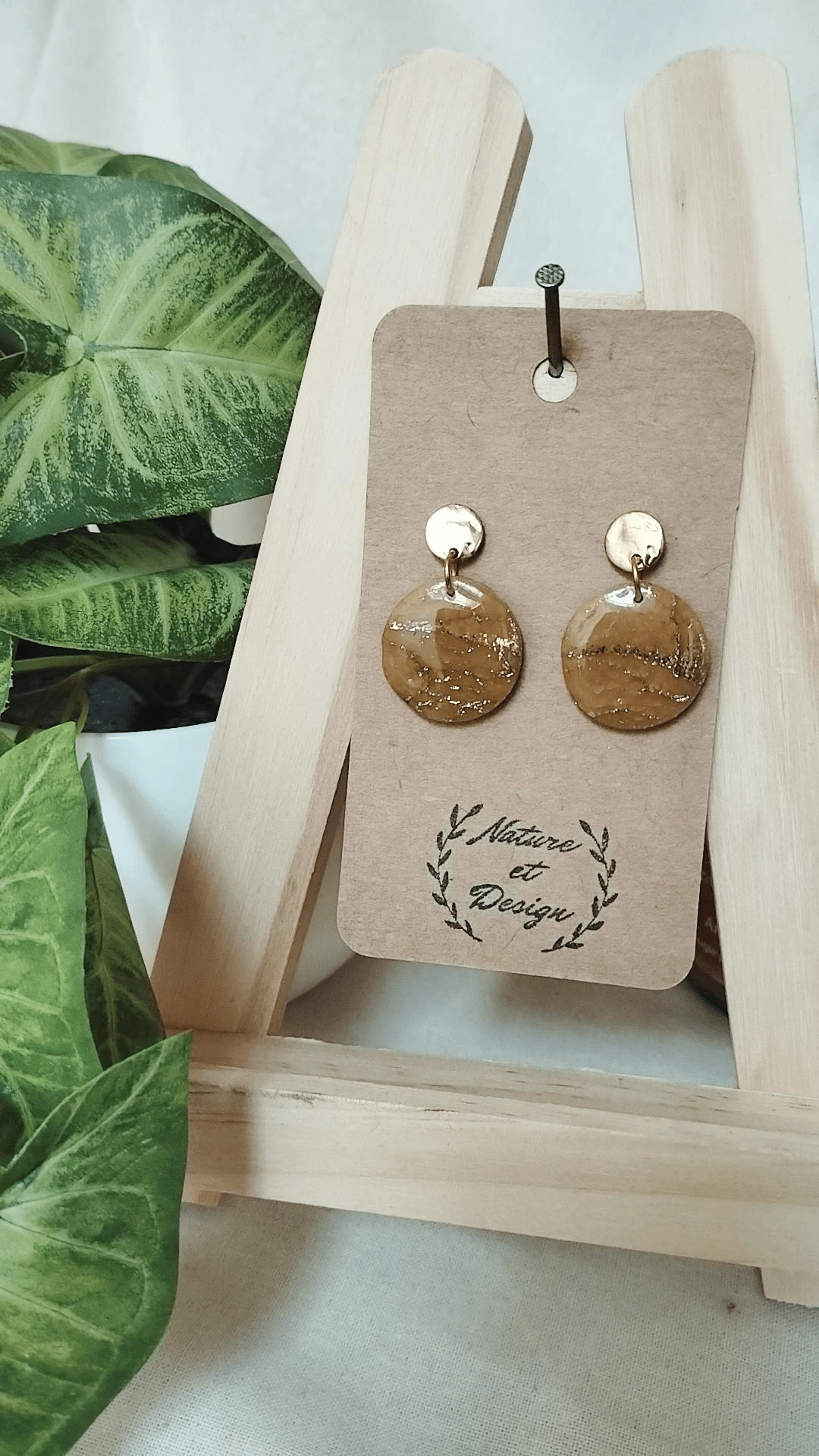 boucles_d_oreilles argile_polymere acier_inoxydable bijoux bijoux_artisanaux france french_jewelry bijoux_en_argile_polymere cadeau créateur noel gift